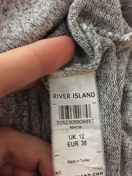 River Island cienki luźny sweter M *PW497*
