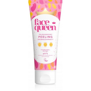 Face Queen Peeling Drobnoziarnisty 75ml Truskawka