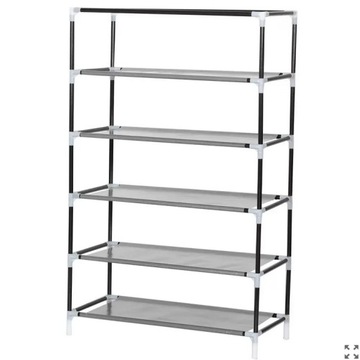 ШКАФ ДЛЯ ОБУВИ, ТЕКСТИЛЬ, МАТЕРИАЛ, СКЛАДНОЙ ОРГАНАЙЗЕР, 5X ПОЛКА