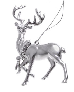 ZAWIESZKA BOMBKA RENIFER OZDOBA ŚWIĄTECZNA NA CHOINKĘ WIANEK NA DRZWI