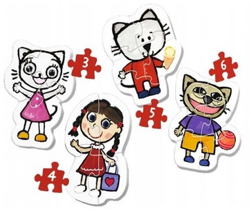 Классический пазл для малышей - Веселый котенок TREFL