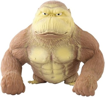 Gorilla Stress Toy, lateksowa małpa goryl, zabawka