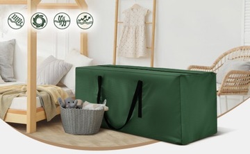 БОЛЬШАЯ САДОВАЯ СУМКА ДЛЯ ХРАНЕНИЯ ЕЛКИ, ПОДУШКИ, ВОДОНЕПРОНИЦАЕМАЯ