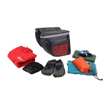 БОЛЬШАЯ ВЕЛОСИПЕДНАЯ СУМКА, ТОЛСТЫЙ ВЕЛОСИПЕДНЫЙ БАГАЖНИК SANIT