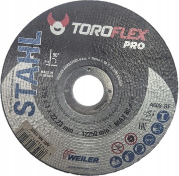 Tarcza do cięcia Toroflex Pro Weiler 125x2,5