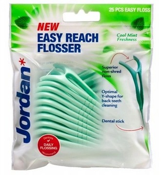 JORDAN Nicio-wykałaczki EASY Reach Flosser czyścik