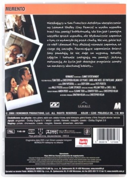 МЕМЕНТО (DVD)