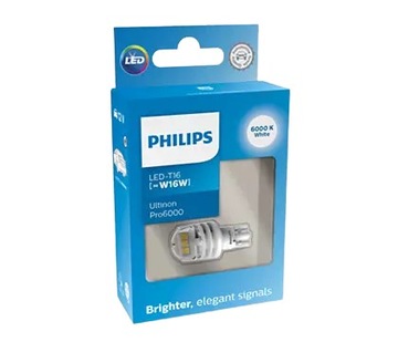 PHILIPS ŻARÓWKI W16W LED 6000K ULTINON PRO6000 12V