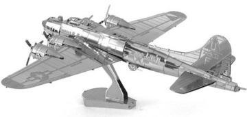 BOMBOWIEC B-17 składanka BOMBIER metal model 14+ METALOWE PUZZLE 3D