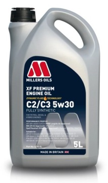 Olej MILLERS XF Premium C2/C3 5W30 5L SN/CF, BMW LL-04,
