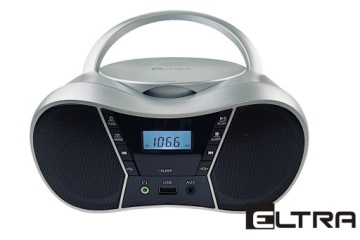 Radioodtwarzacz Bluetooth Boombox MP3 / USB / CD / FM Eltra LILA 2
