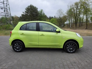 Nissan Micra IV Hatchback 5d 1.2 80KM 2012 Nissan Micra 1.2 Benzyna Automat Klimatyzacja 5-Drzwi 1.2 Benzyna 80KM, zdjęcie 6