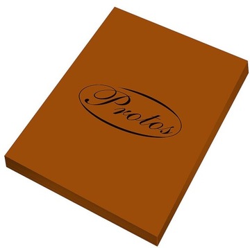PAPIER KSERO A4 Protos 100 arkuszy 80g BRĄZOWY