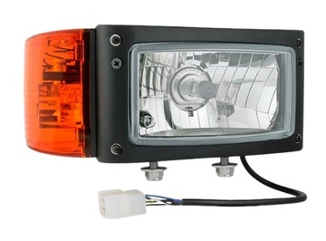 LAMPA PRZEDNIA REFLEKTOR PRZEDNI CAT CASE KOPARKA