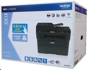 Drukarka 4w1 Brother MFC-L2750DW Duplex DWUSTRONNY SKANER DRUK WiFi LAN NFC