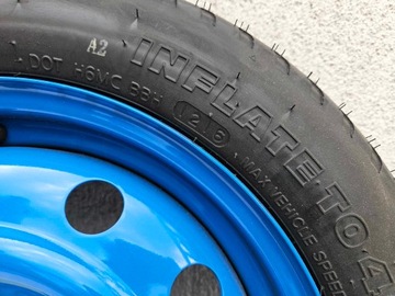 KOLO DOJEZDOVÉ KIA RIO III HYUNDAI I20 II 4X100 ZVEDÁK KLÍČ DO KOL