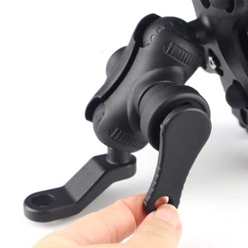 ŁADOWARKA INDUKCYJNA USB MOTOCYKLOWY UCHWYT NA TELEFON MOTOR TŁUMIK DRGAŃ