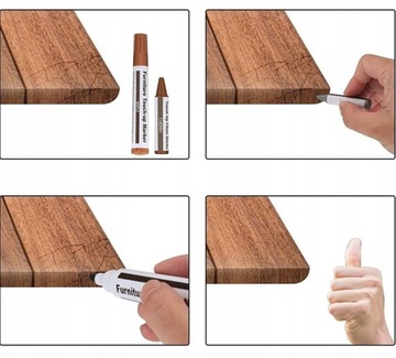 БОЛЬШОЙ НАБОР РУЧОК ДЛЯ РЕМОНТА МЕБЕЛЬНЫХ ПАНЕЛЕЙ РЕМОНТНЫЕ МАРКЕРЫ + ВОСК