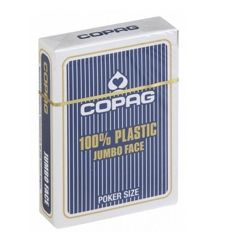 Игральные карты 100% пластиковый индекс Copag Poker Jumbo