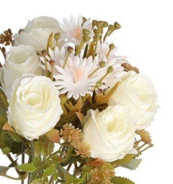 ИСКУССТВЕННЫЕ ЦВЕТЫ КАК ЖИВЫЕ РАСТЕНИЯ РОЗА БУКЕТ РОЗ