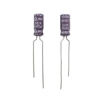 0.47uF 470nF 50V kondensator Sam Young 5x11 10szt