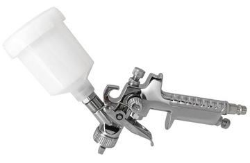ПИСТОЛЕТ ДЛЯ ПОКРАСКИ HVLP, НАСАДКА 1,0мм, БАК 125 МЛ