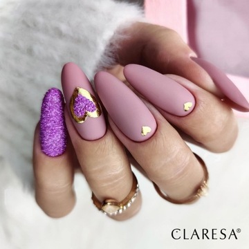 Лак гибридный Claresa FALLIN' LOVE 6 5г розовый