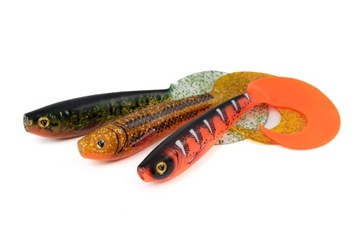 Fox Rage Pro Grub 16 см, УФ-красный, длина следа (см): 16