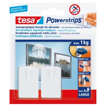 Полоски TESA Powerstrips Крючки для картин
