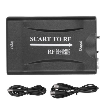 SCART do adaptera wideo RF do konwertera