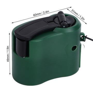 АВАРИЙНОЕ ЗАРЯДНОЕ УСТРОЙСТВО USB POWER ДИНАМО РУЧНАЯ РУЧКА