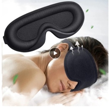 3D PREMIUM MASKA DO SPANIA OPASKA NA OCZY SNU 1BL