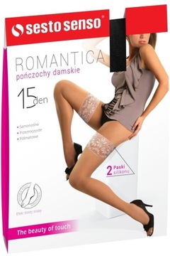 ЧУЛКИ САМООБРАБАТЫВАЮЩИЕСЯ ROMANTICA 15 ДЕН 3/4