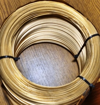 Проволока бронзовая 1,5 мм Бронза твердая пружинная Cu 98,77% - сварочная проволока