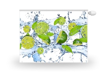 MATA MAGNETYCZNA NA KALORYFER limonka w wodzie