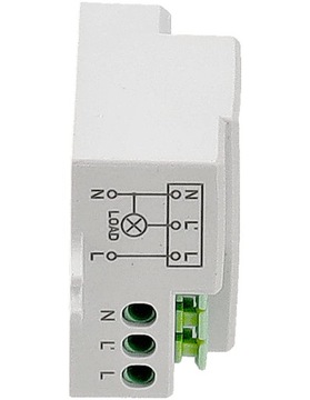 Сумеречный датчик движения, микроволновый датчик для установки в стену, для поверхностного монтажа для светодиодов