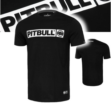 PITBULL T-SHIRT LEKKA KOSZULKA MĘSKA KRÓTKI RĘKAW HILLTOP CZARNA M