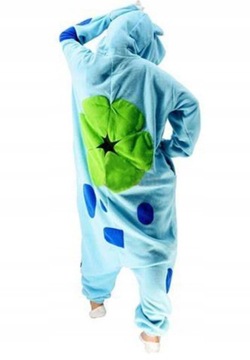 Piżama Onesie KIGURUMI Zwierzątko Bulbasaur S-XL