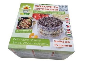 Ящик для рассады Тораф, прозрачный, 20х15 см.