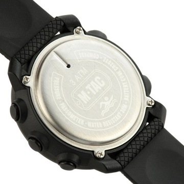 Zegarek Taktyczny Wojskowy militarny Wielofunkcyjny M-Tac czarny