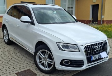 Audi Q5 I SUV Facelifting 2.0 TFSI 225KM 2013 Audi Q5 Lift Quattro 2,0 benzyna automat 96tys.km kamera PDC polskie menu, zdjęcie 1