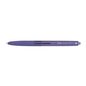 Długopis olejowy PILOT SUPER GRIP G fioletowy Automatyczny