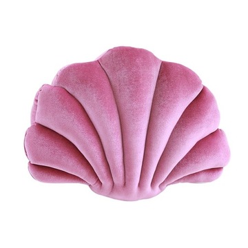 Seashell Pillow Beach Pillows Birthday Gift Decorative Pillow Lovely Pink
