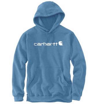 Bluza Carhartt Signature Logo Sweatshirt Blue