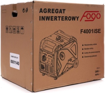 FOGO F4001ISE - AGREGAT PRĄDOTWÓRCZY