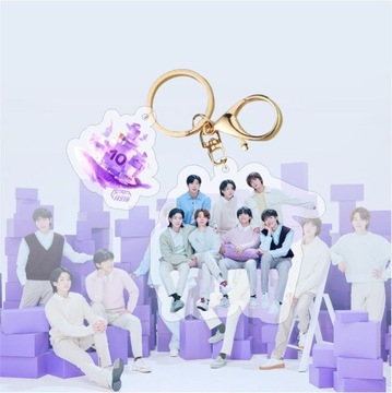 1 шт. KPOP BTS FESTA идол брелки украшение кулон