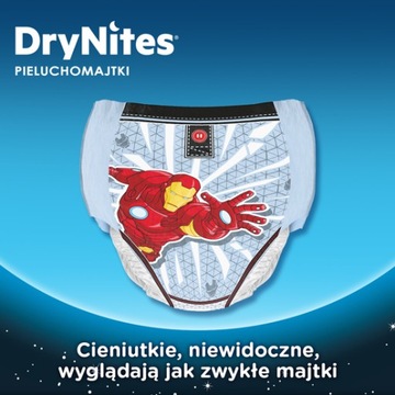 HUGGIES DryNites Boy 8-15 лет (27-57кг) 4х9 шт.