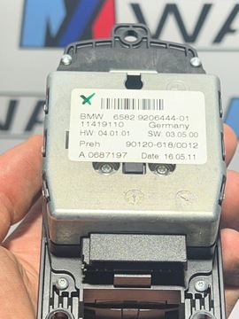 BMW F01 F07 F10 F11 X3 F25 PANEL OBSLUHY IDRIVE 9206444