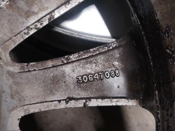 4× DISK HLINÍK VOLVO 6.5" X 16" 5X108