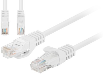Kabel sieciowy Patchcord UTP kat 6 2000 cm 20m CAT6 Przewód Cat LAN inter